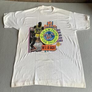 1980S Los Angeles Lakers Magic Johnson Ts T-Shirt Xl